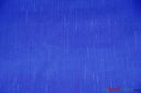 IFR Extra Wide Dupioni Silk | 100% Polyester Faux Dupioni Fabric | 120" Wide | Multiple Colors | Fabric mytextilefabric Yards Royal Blue 