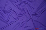 60" Wide Polyester Fabric Wholesale Bolt | Visa Polyester Poplin Fabric | Basic Polyester for Tablecloths, Drapery, and Curtains | Fabric mytextilefabric Bolts Royal Purple 