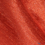 Load image into Gallery viewer, Shantung Satin Fabric | Satin Dupioni Silk Fabric | 60&quot; Wide | Multiple Colors | Wholesale Bolt | Fabric mytextilefabric Bolts Rust 
