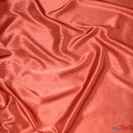 Load image into Gallery viewer, Crepe Back Satin | Korea Quality | 60&quot; Wide | Sample Swatch | Multiple Colors | Fabric mytextilefabric Sample Swatches Rust 
