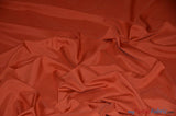 60" Wide Polyester Fabric Wholesale Bolt | Visa Polyester Poplin Fabric | Basic Polyester for Tablecloths, Drapery, and Curtains | Fabric mytextilefabric Bolts Rust 