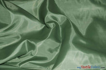 Load image into Gallery viewer, Polyester Lining Fabric | Woven Polyester Lining | 60&quot; Wide | Sample Swatch | Imperial Taffeta Lining | Apparel Lining | Tent Lining and Decoration | Fabric mytextilefabric Sample Swatches Sage 
