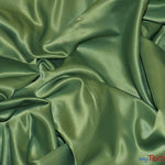 Load image into Gallery viewer, L&#39;Amour Satin Fabric | Polyester Matte Satin | Peau De Soie | 60&quot; Wide | Wholesale Bolt | Wedding Dress, Tablecloth, Multiple Colors | Fabric mytextilefabric Bolts Sage 
