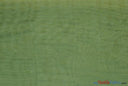 Crystal Organza Fabric | Sparkle Sheer Organza | 60" Wide | Continuous Yards | Multiple Colors | Fabric mytextilefabric Yards Sage 