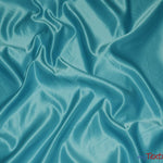 Load image into Gallery viewer, L&#39;Amour Satin Fabric | Polyester Matte Satin | Peau De Soie | 60&quot; Wide | Wholesale Bolt | Wedding Dress, Tablecloth, Multiple Colors | Fabric mytextilefabric Bolts Seafoam 
