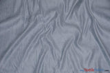 Suede Fabric | Microsuede | 40 Colors | 60" Wide | Faux Suede | Upholstery Weight, Tablecloth, Bags, Pouches, Cosplay, Costume | Sample Swatch | Fabric mytextilefabric Sample Swatches Silver 