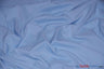 60" Wide Polyester Fabric Wholesale Bolt | Visa Polyester Poplin Fabric | Basic Polyester for Tablecloths, Drapery, and Curtains | Fabric mytextilefabric Bolts Sky Blue 