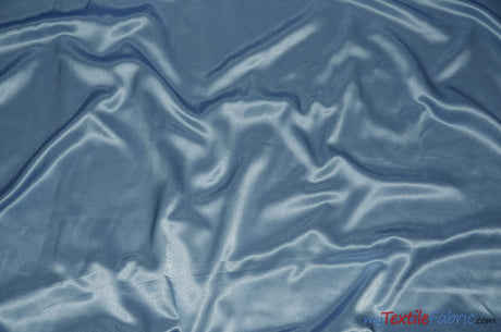 Crepe Back Satin | Korea Quality | 60" Wide | Continuous Yards | Multiple Colors | Fabric mytextilefabric Yards Sky Blue 