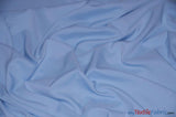 60" Wide Polyester Fabric Sample Swatches | Visa Polyester Poplin Sample Swatches | Basic Polyester for Tablecloths, Drapery, and Curtains | Fabric mytextilefabric Sample Swatches Sky Blue 