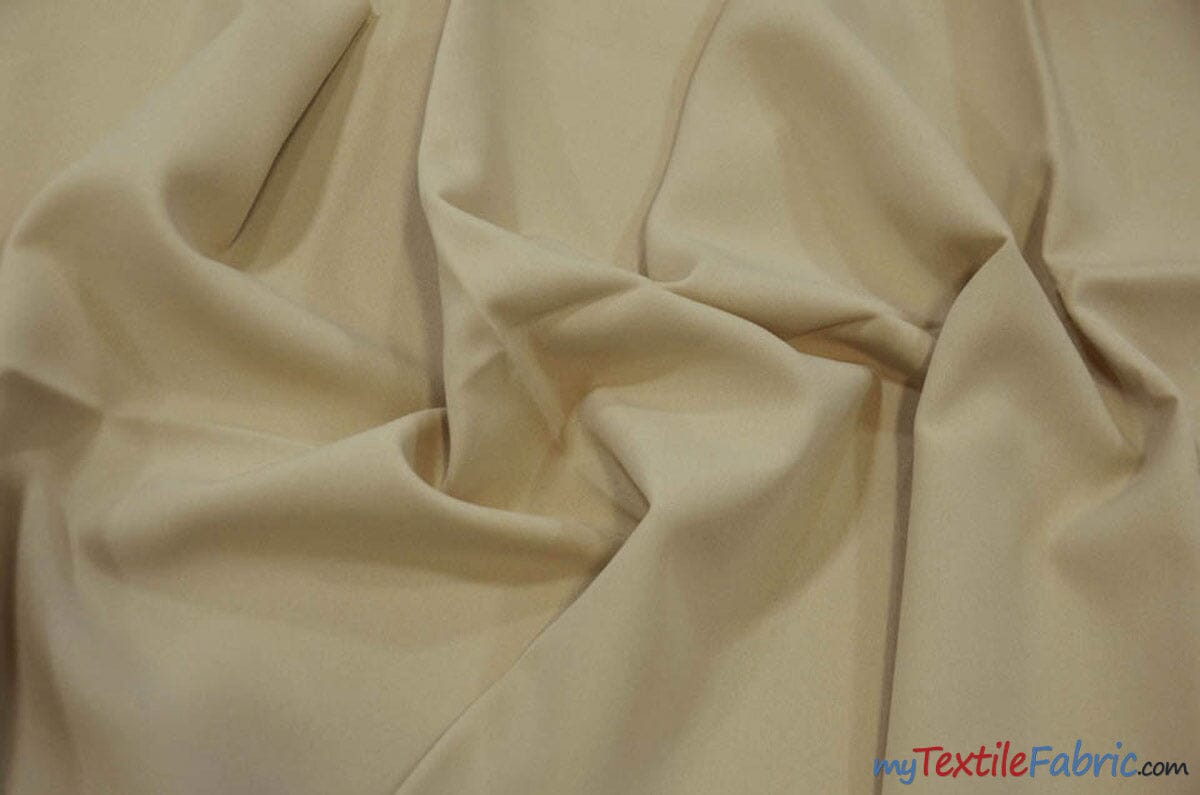 60" Wide Polyester Fabric by the Yard | Visa Polyester Poplin Fabric | Basic Polyester for Tablecloths, Drapery, and Curtains | Fabric mytextilefabric Yards Stone 