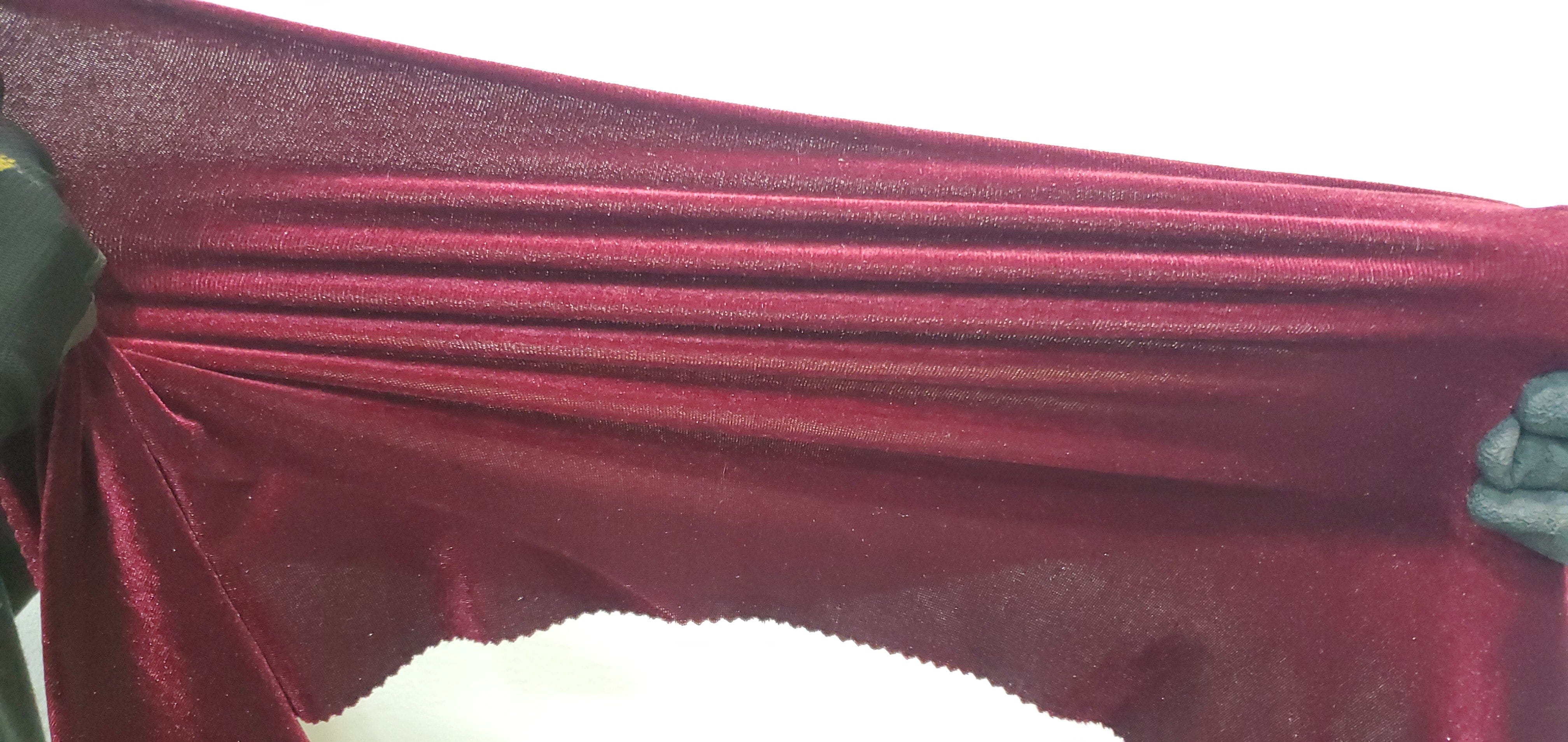Soft and Plush Stretch Velvet Fabric | Stretch Velvet Spandex | 58" Wide | Spandex Velour for Apparel, Costume, Cosplay, Drapes | Fabric mytextilefabric 