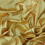 Load image into Gallery viewer, Charmeuse Satin | Silky Soft Satin | 60&quot; Wide | 3&quot;x3&quot; Sample Swatch Page | Fabric mytextilefabric Sample Swatches Sun Gold 
