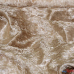 Load image into Gallery viewer, Panne Velvet Fabric | 60&quot; Wide | Crush Panne Velour | Apparel, Costumes, Cosplay, Curtains, Drapery &amp; Home Decor | Fabric mytextilefabric Yards Taupe 
