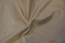 Load image into Gallery viewer, Polyester Lining Fabric | Woven Polyester Lining | 60&quot; Wide | Sample Swatch | Imperial Taffeta Lining | Apparel Lining | Tent Lining and Decoration | Fabric mytextilefabric Sample Swatches Taupe 
