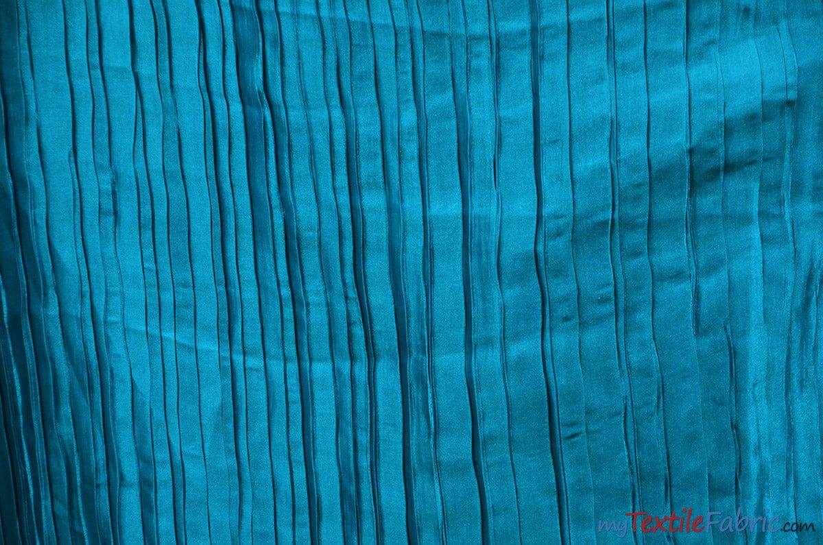 Extra Wide Italian Crush Satin | 108" Wide | Multiple Colors | Fabric mytextilefabric Yards Teal 