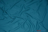 60" Wide Polyester Fabric Wholesale Bolt | Visa Polyester Poplin Fabric | Basic Polyester for Tablecloths, Drapery, and Curtains | Fabric mytextilefabric Bolts Teal 