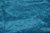 Swirl Organza Fabric | Embroidered Swirl Sheer | 54" Wide | Multiple Colors | Fabric mytextilefabric Yards Teal 