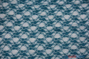 Very Soft Lingerie Stretch Lace | Giselle Floral Lace | Vintage Stretch Lace | 60" Wide | Multiple Colors | Lingerie Lace | Fabric mytextilefabric Yards Teal 