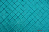 Taffeta Pintuck Fabric | 2"x2" Diamond | Diamond Taffeta Fabric | 54" Wide | Multiple Colors | Fabric mytextilefabric Yards Teal 