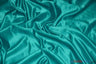 L'Amour Satin Fabric | Polyester Matte Satin | Peau De Soie | 60" Wide | Sample Swatch | Wedding Dress, Tablecloth, Multiple Colors | Fabric mytextilefabric Sample Swatches Teal 