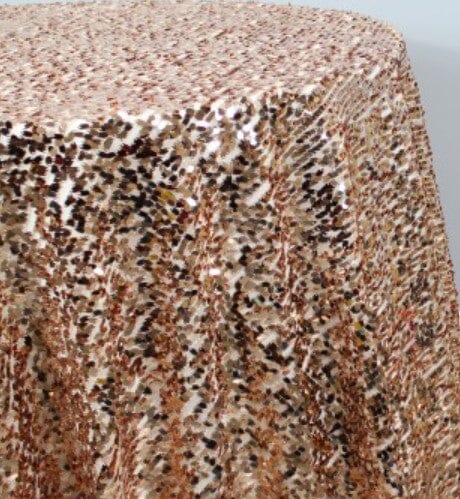 Tear Drop Sequins Fabric | Hanging Sequins on Mesh Fabric | 52" Wide | Gold, Silver, Blush Pink | Fabric mytextilefabric 