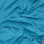 Load image into Gallery viewer, 60&quot; Wide Polyester Fabric by the Yard | Visa Polyester Poplin Fabric | Basic Polyester for Tablecloths, Drapery, and Curtains | Fabric mytextilefabric Yards Turquoise 
