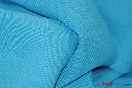 Scuba Double Knit Fabric | Basic Wrinkle Free Polyester Fabric with Mechanical Stretch | 60" Wide | Multiple Colors | Poly Knit Fabric | Fabric mytextilefabric Yards Turquoise 