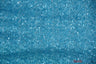 Glitz Mesh Sequins Fabric | 3mm Glitter Sequins | 52" Wide | Multiple Colors | Fabric mytextilefabric Yards Turquoise 