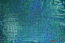 Hologram Square Sequins Fabric | Holographic Quad Sequins Fabric by the Yard | 40" Wide | Glued on Sequins for Decoration | 7 Colors | Fabric mytextilefabric Yards Turquoise 