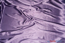 Silky Soft Medium Satin Fabric | Lightweight Event Drapery Satin | 60" Wide | Economic Satin by the Wholesale Bolt | Fabric mytextilefabric Bolts Victorian Lilac 0072 