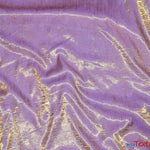 Load image into Gallery viewer, Iridescent Crush Shimmer Fabric | Iridescent Fabric | 54&quot; Wide | Multiple Colors | Wholesale Bolt | Fabric mytextilefabric Bolts Violet Gold 
