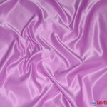 Load image into Gallery viewer, L&#39;Amour Satin Fabric | Polyester Matte Satin | Peau De Soie | 60&quot; Wide | Sample Swatch | Wedding Dress, Tablecloth, Multiple Colors | Fabric mytextilefabric Sample Swatches Violet 
