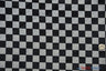 1" Checker Satin Print Fabric | Checkered Racing Fabric | Dull Satin Print | 60" Wide | 2 Colors | White Black | White Red | Fabric mytextilefabric Yards White Black 1 Inch Square 