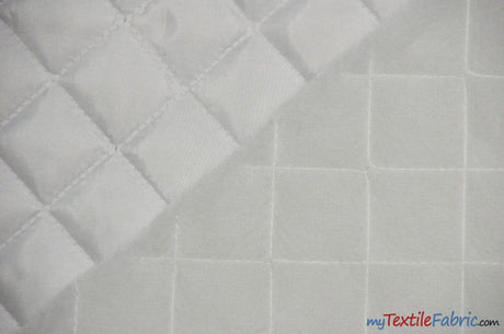 Quilted Polyester Batting Fabric | Padded Quilted Fabric Lining | 60" Wide | Polyester Quilted Padded Lining Fabric by the Yard | Jacket Liner Fabric | newtextilefabric 