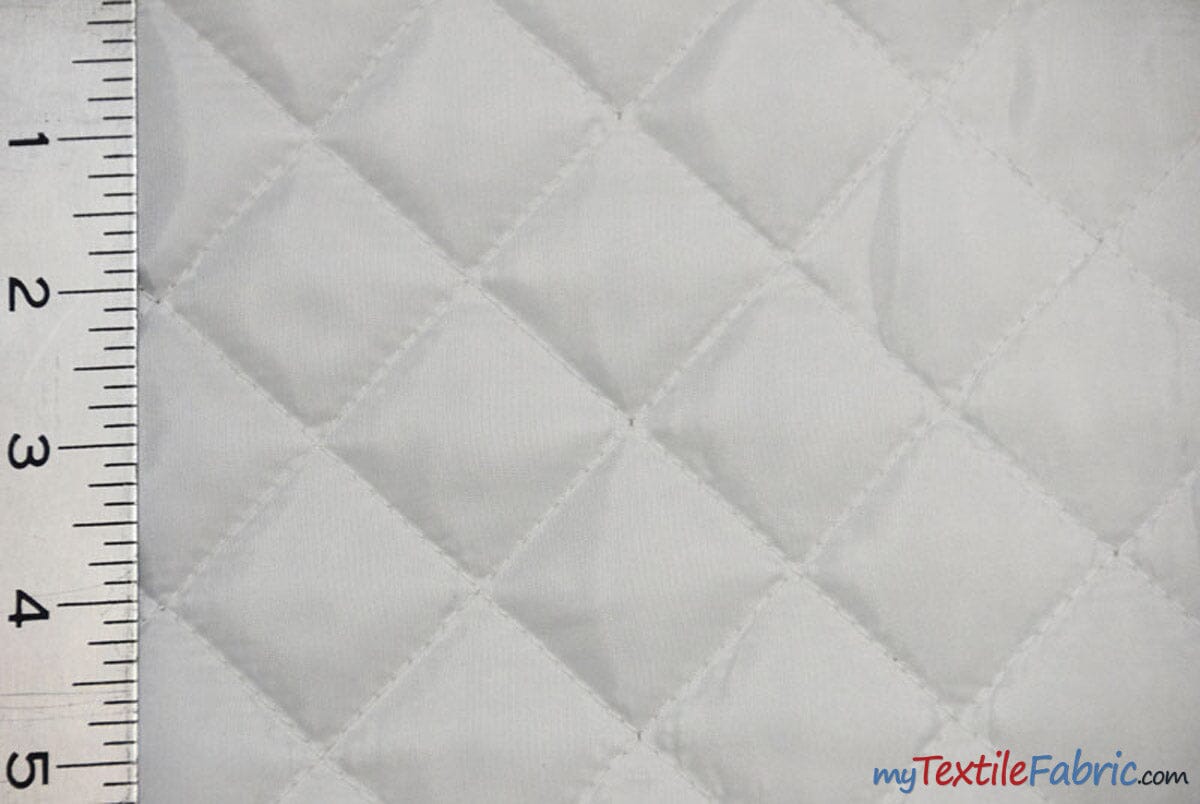 Polyester Quilted Padded Lining Fabric Black