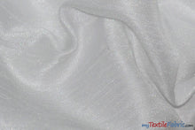Load image into Gallery viewer, Shantung Satin Fabric | Satin Dupioni Silk Fabric | 60&quot; Wide | Multiple Colors | Wholesale Bolt | Fabric mytextilefabric Bolts White 