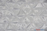 Pinwheel Taffeta Fabric | Button Taffeta Fabric | 48" Wide | Multiple Colors | Fabric mytextilefabric Yards White 