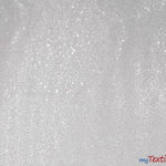 Load image into Gallery viewer, Crystal Organza Fabric | Sparkle Sheer Organza | 60&quot; Wide | Continuous Yards | Multiple Colors | Fabric mytextilefabric Yards White 
