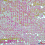 Load image into Gallery viewer, Fish Scale Paillette Sequins Fabric | 9mm Sequins Fabric | 52&quot; Wide | Multiple Colors | Fabric mytextilefabric Yards Iridescent Rainbow 
