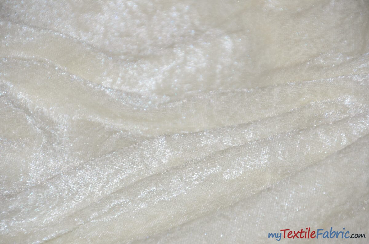  Barcelonetta, Panne Crushed Velvet Velour Fabric, 96%  Polyester 4% Spandex, 60 Wide