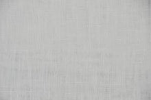 Load image into Gallery viewer, Extra Wide Faux Sheer Linen | Imitation Sheer Linen for Drapery | 108&quot; Wide | Multiple Colors | Fabric mytextilefabric Yards White 