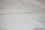 Waterproof Taffeta Coating Fabric | 60" Wide | Water Repellent Taffeta Fabric | Fabric mytextilefabric Yards White on White 