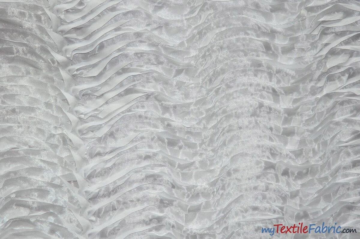 Australian Layered Puff Satin | 54" Wide | Multiple Colors | Fabric mytextilefabric Yards White 