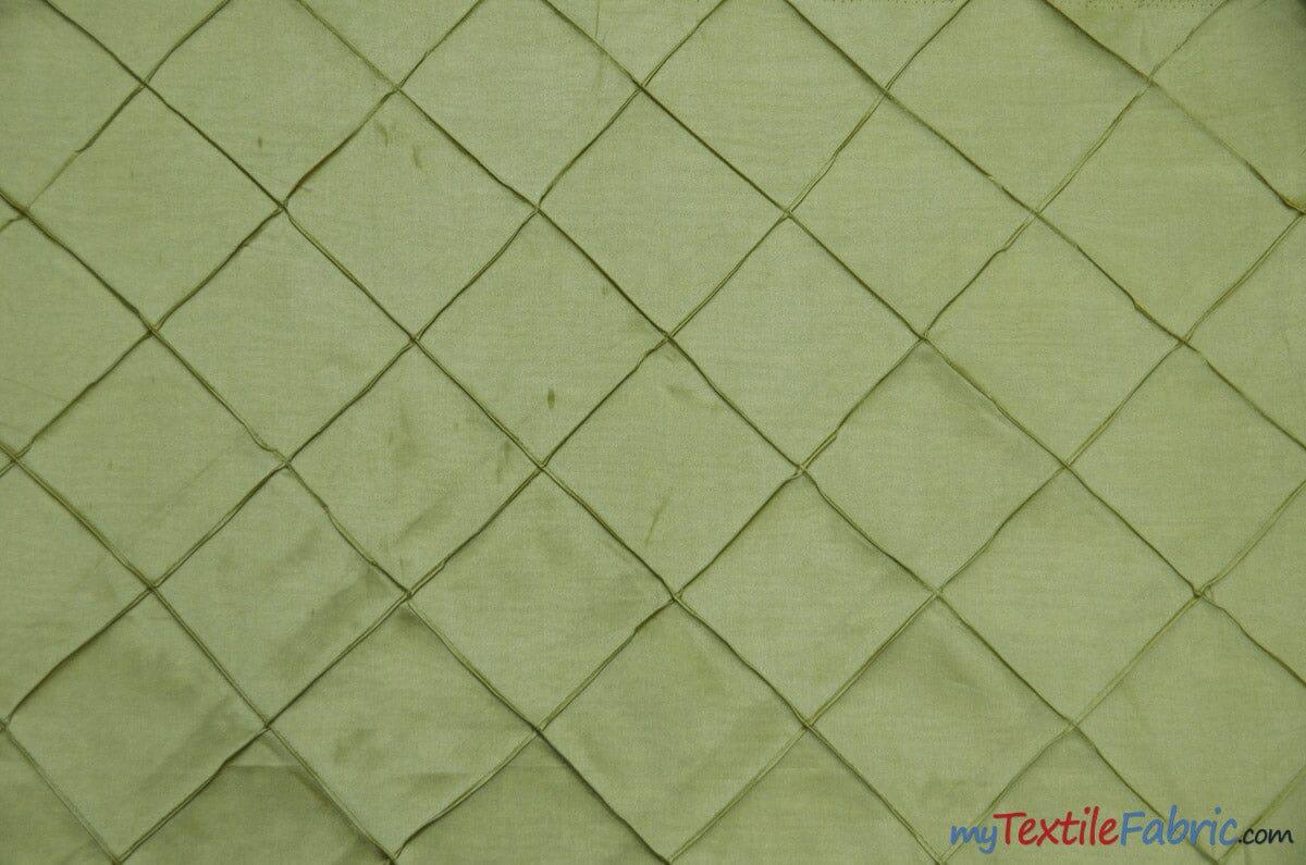 Taffeta Pintuck Fabric | 4"x4" Diamond | Diamond Taffeta Fabric | 58" Wide | Multiple Colors | Wholesale Bolt | Fabric mytextilefabric Bolts Willow 