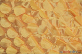 Petal Taffeta Fabric | Hanging Round Petal Taffeta | 57" Wide | Multiple Colors Fabric mytextilefabric Yards Yellow 