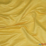 Load image into Gallery viewer, Suede Fabric | Microsuede | 40 Colors | 60&quot; Wide | Faux Suede | Upholstery Weight, Tablecloth, Bags, Pouches, Cosplay, Costume | Sample Swatch | Fabric mytextilefabric Sample Swatches Yellow 
