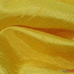 Load image into Gallery viewer, Shantung Satin Fabric | Satin Dupioni Silk Fabric | 60&quot; Wide | Multiple Colors | Sample Swatch | Fabric mytextilefabric Sample Swatches Yellow 
