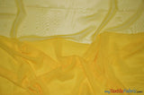 Two Tone Chiffon Fabric | Iridescent Chiffon Fabric | 60" Wide | Clean Edge | Multiple Colors | Continuous Yards | Fabric mytextilefabric Yards Yellow 