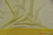 Load image into Gallery viewer, Chiffon Fabric | Super Soft &amp; Flowy | 60&quot; Wide | Sample Swatch | Fabric mytextilefabric Sample Swatches Yellow 